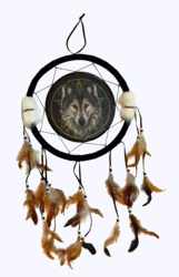 Lisa Parker's Wolf Dreamcatcher